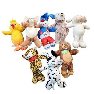 Bundle of 8 Kinder Surprise Plush Toys